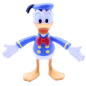 Preview: Disney Donald Duck (Neffe von Dagobert Duck) Biegefigur aus Kunststoff